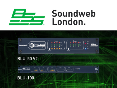 BSS Soundweb London BLU50v2 and BLU100